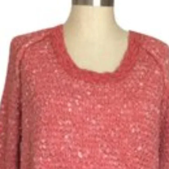 Free People Over Sized Scoop Neck Sweater Size XS - Picture 7 of 7